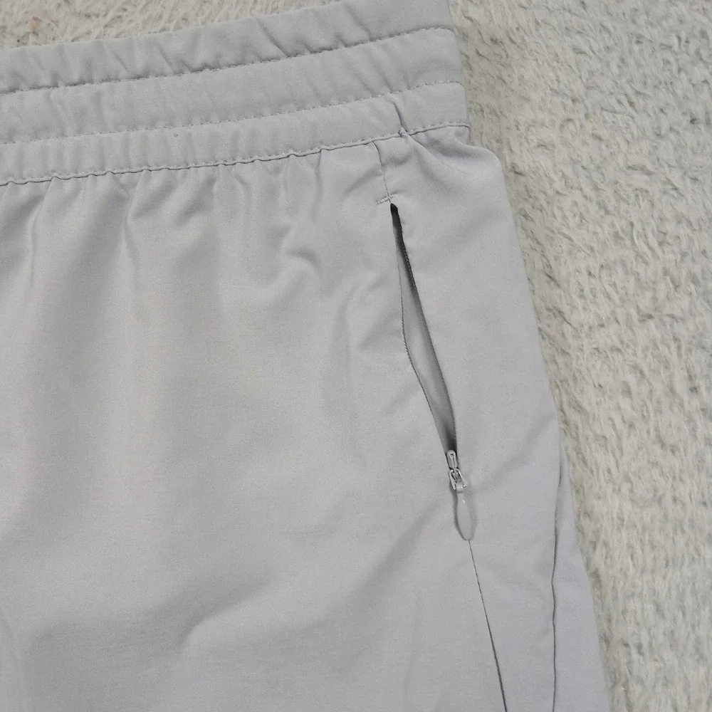 Spyder Active Shorts Mens XXL‎ Grey Polyester Stretch Athletic Gym Training